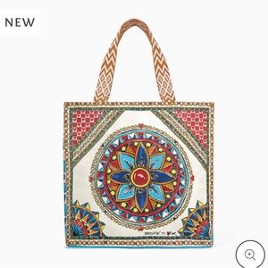 Brighton Believe in Love Canvas Tote Bag